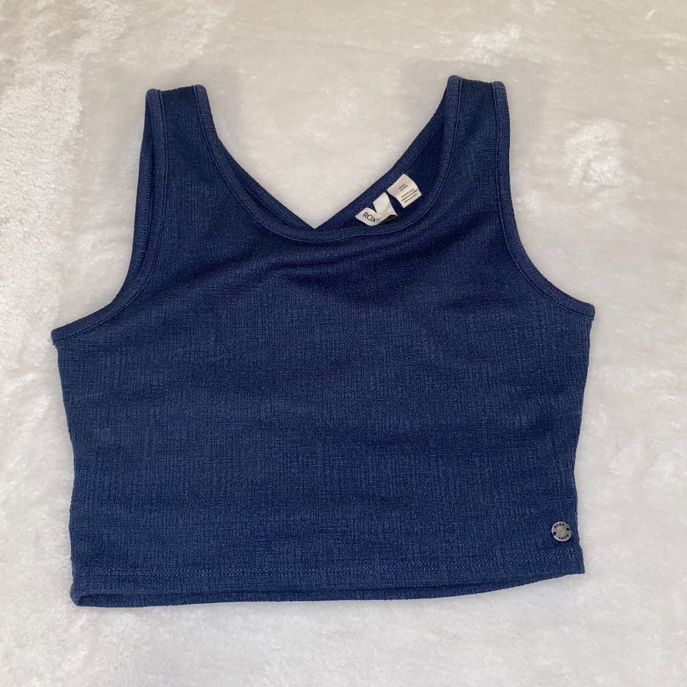 ROXY crop top bra top NWOT M